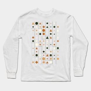 Amazing Geometric Animated Pattern #17 Long Sleeve T-Shirt